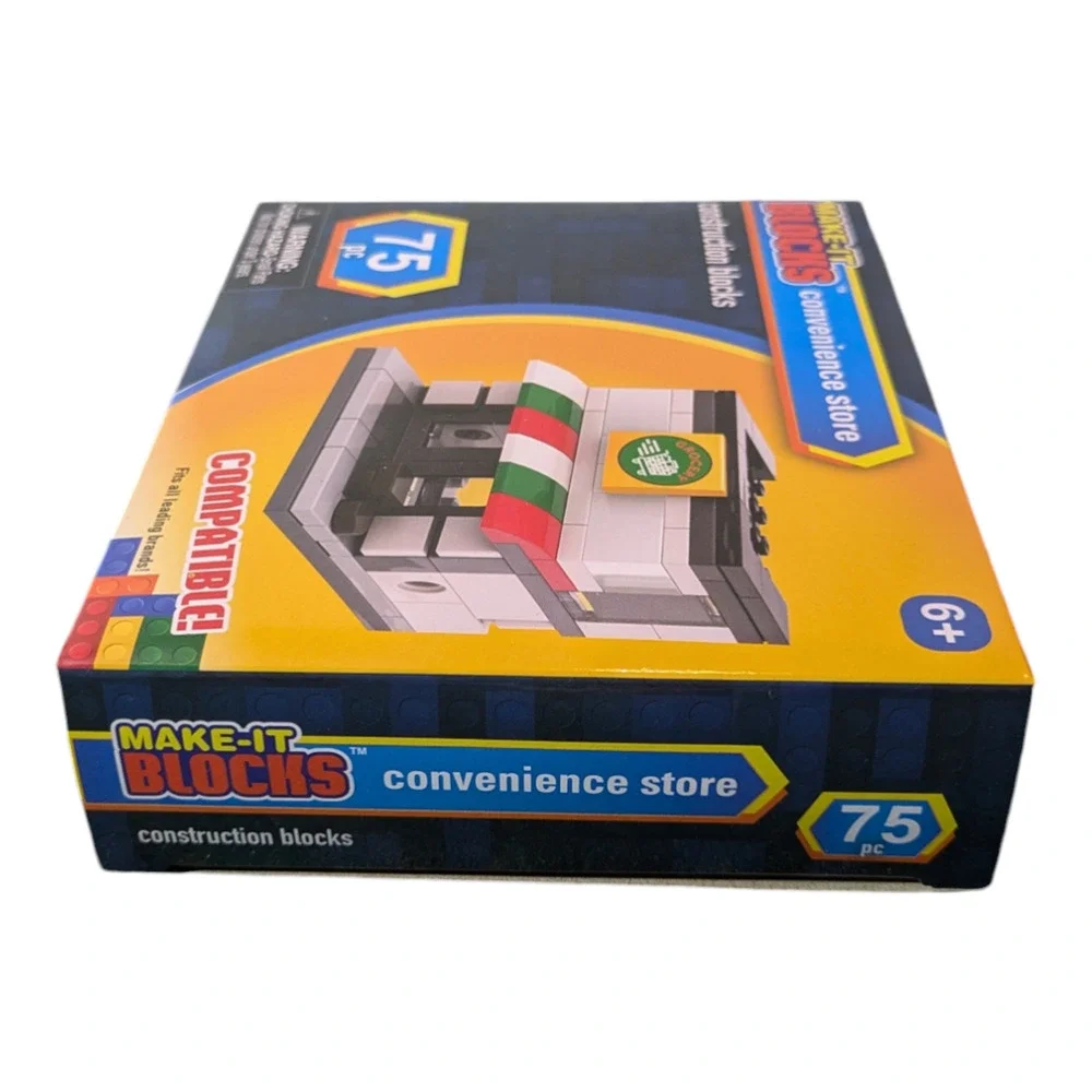 Make–it Blocks-Convenience Store-Brand New Factory Sealed-Compatible Brands